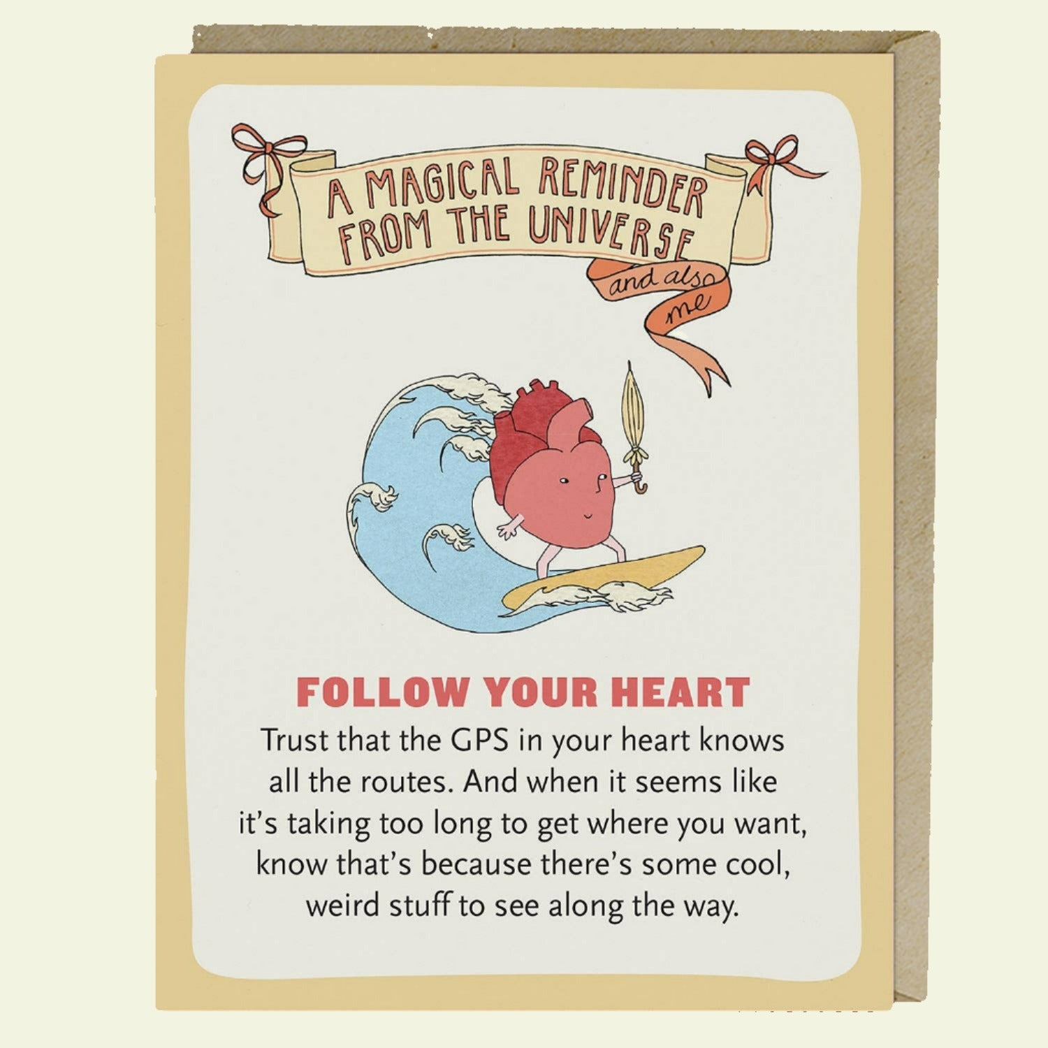 Follow Your Heart Card