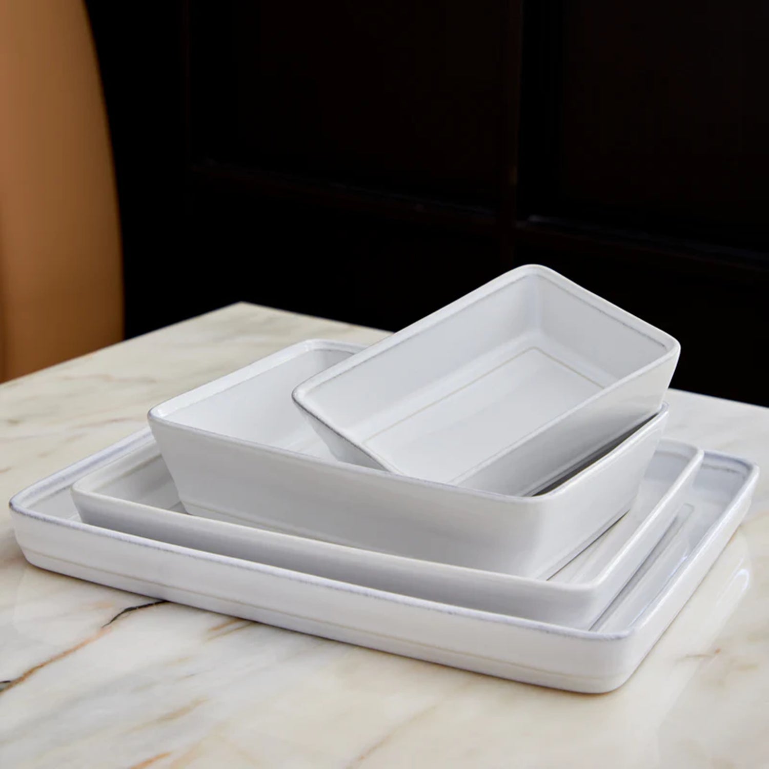 Friso White Tray