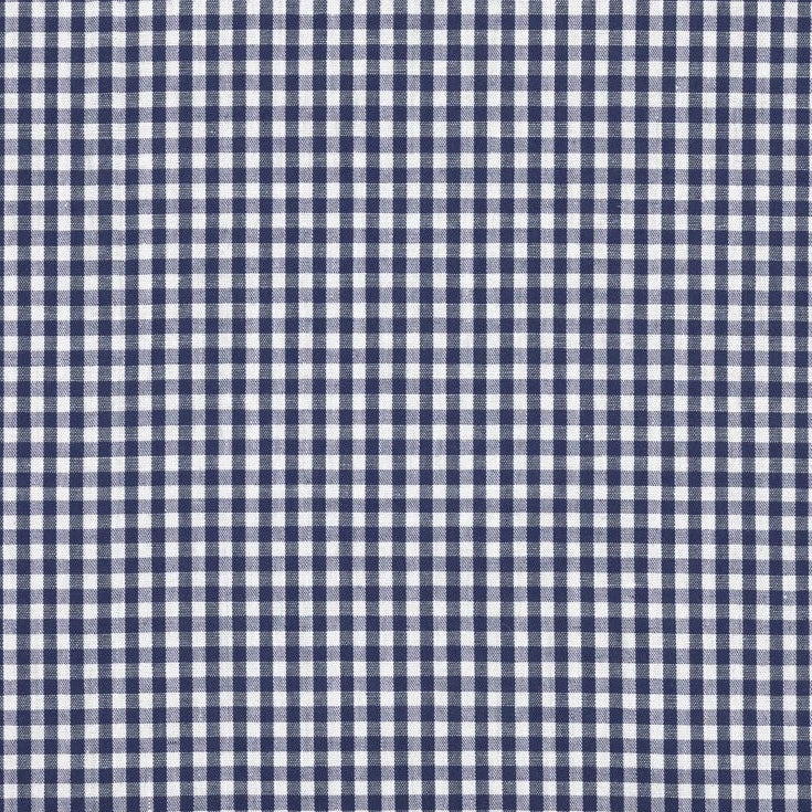 Blue Gingham Oilcloth