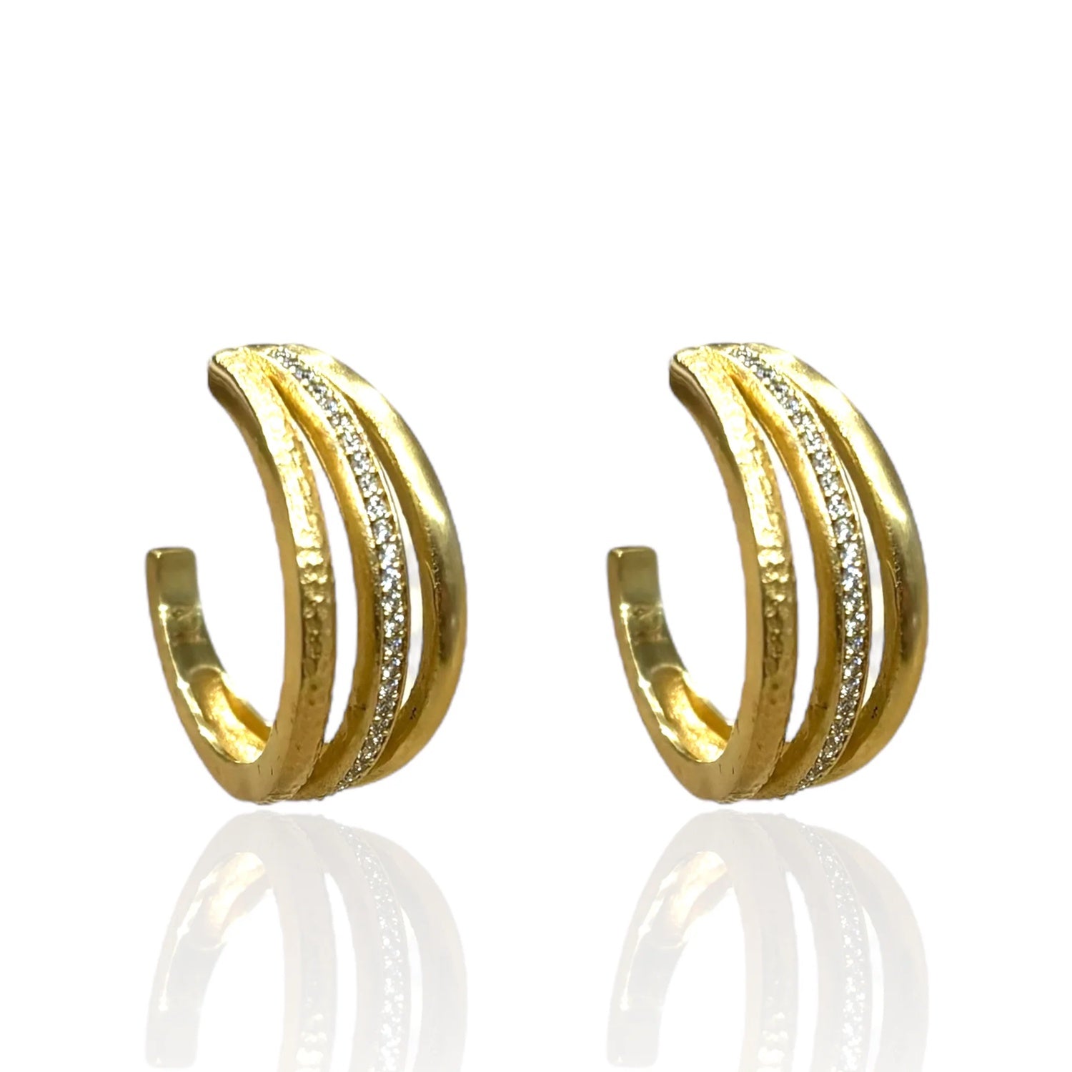Lumiere Gold Hoop Earrings