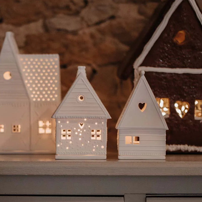 Porcelain Gingerbread House