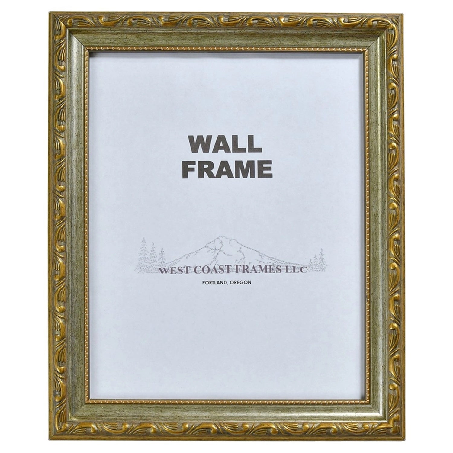Gold & Silver Antique Picture Frame