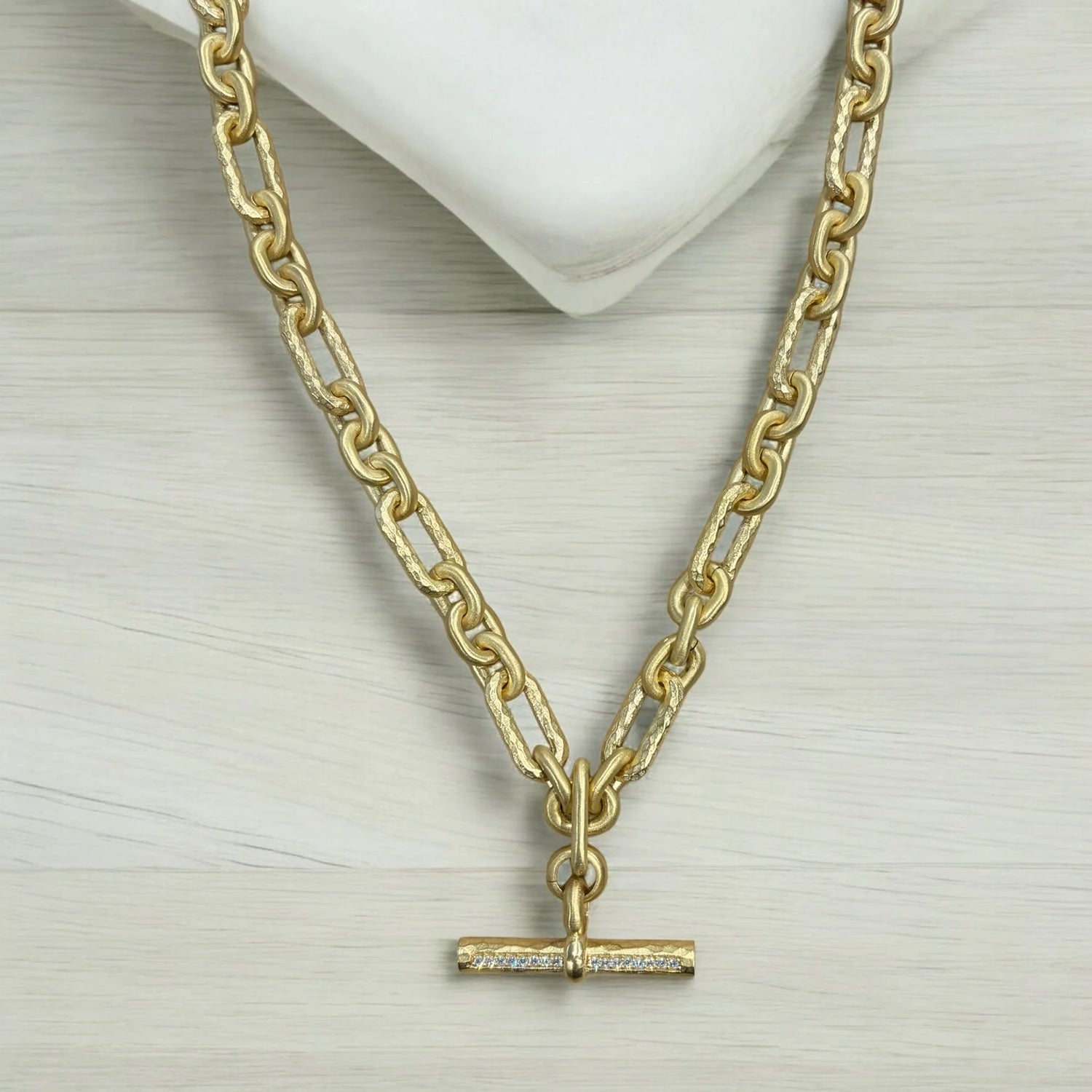 Gold Byron Toggle Necklace