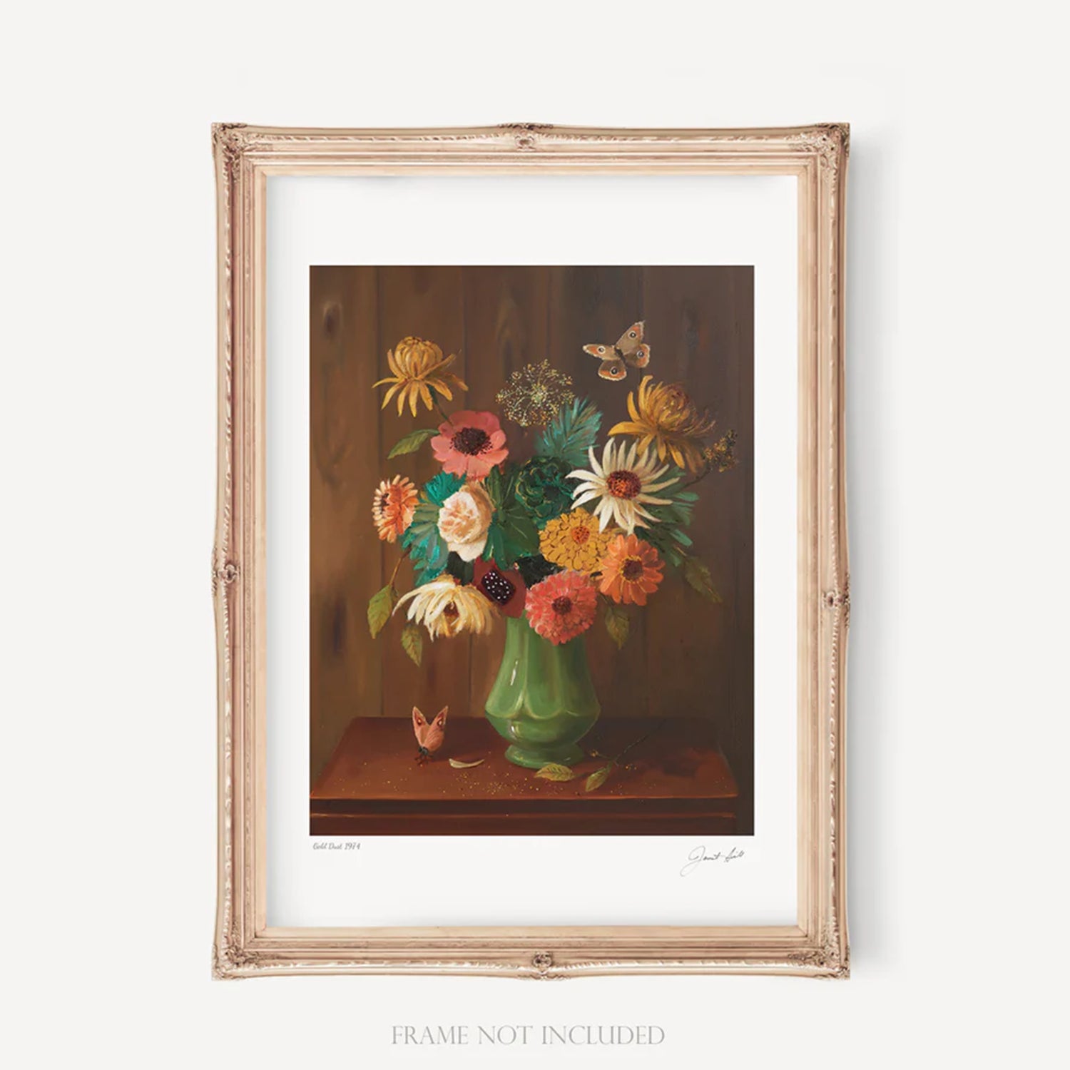 Gold Dust Art Print