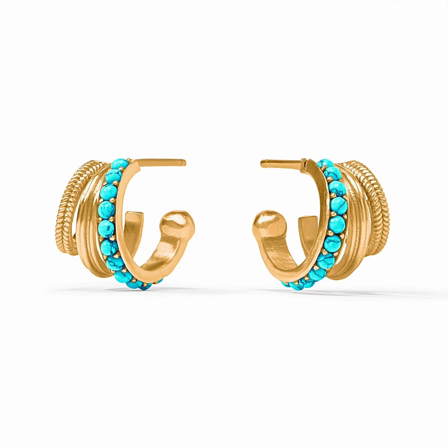 Hydra Triple Hoop Earring