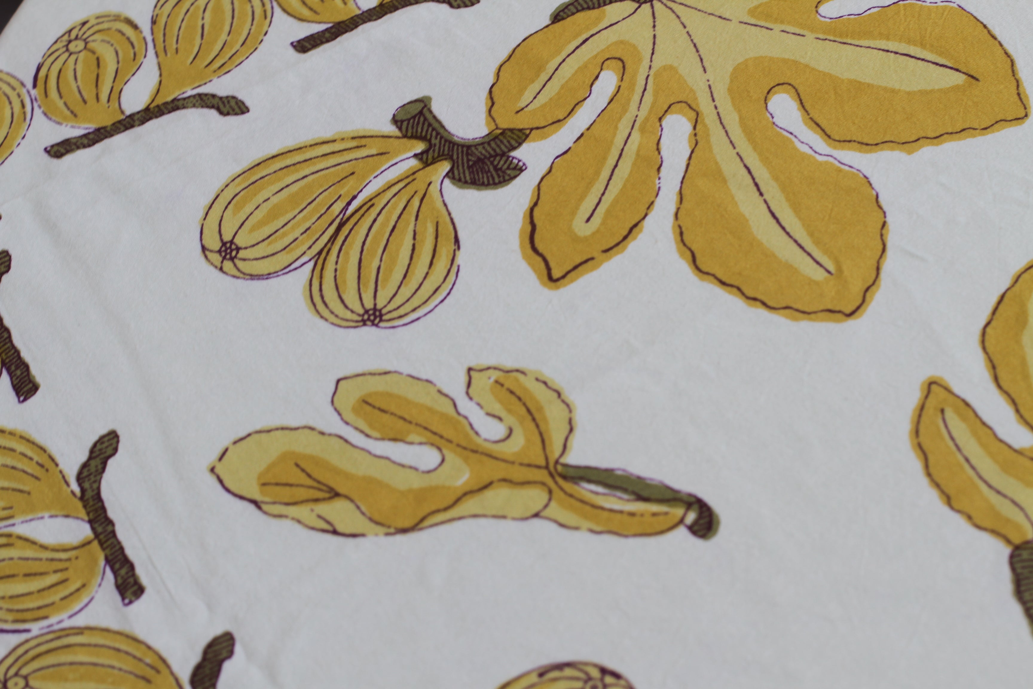 Fig Citrine Tablecloth