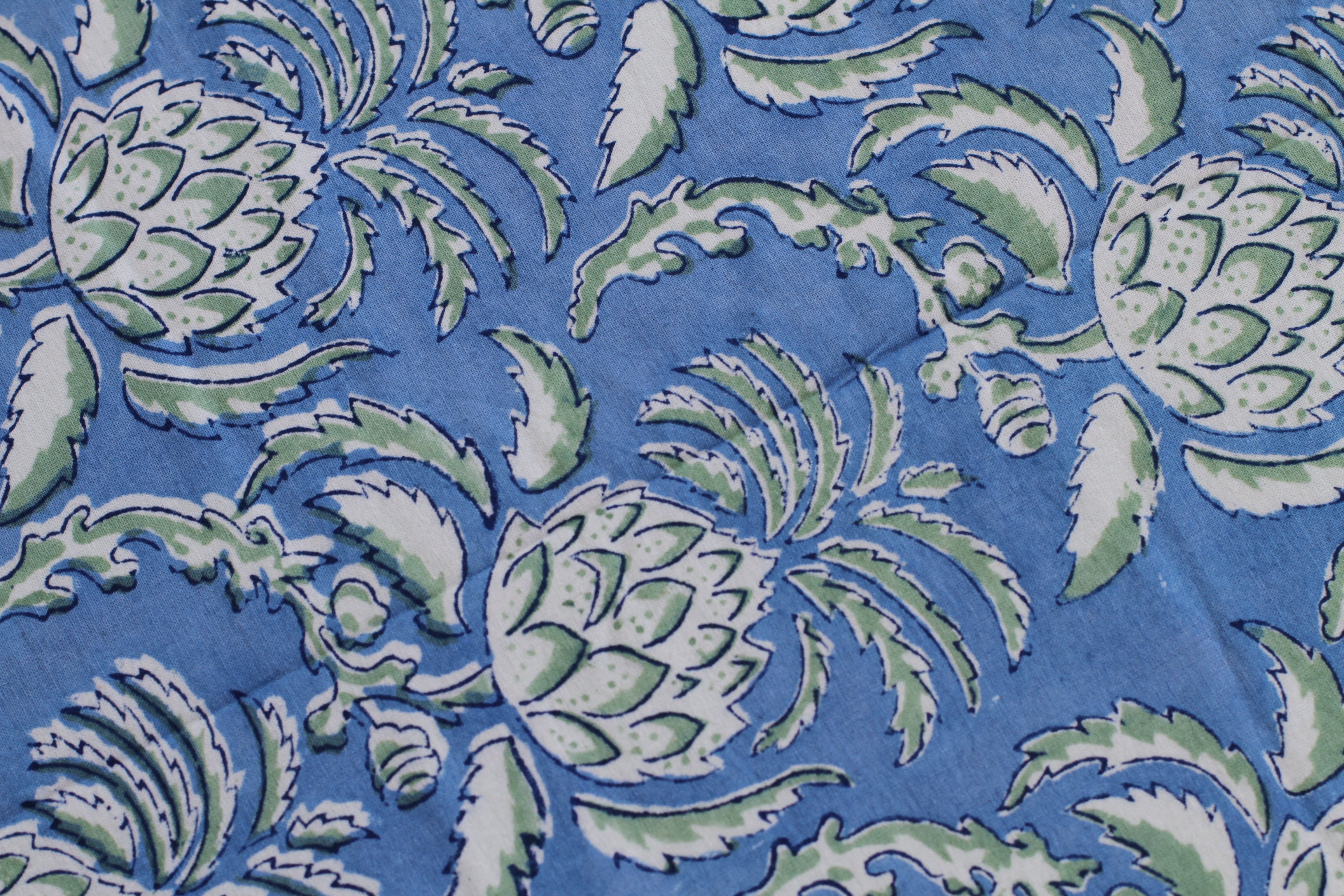 Thistle Blue Tablecloth