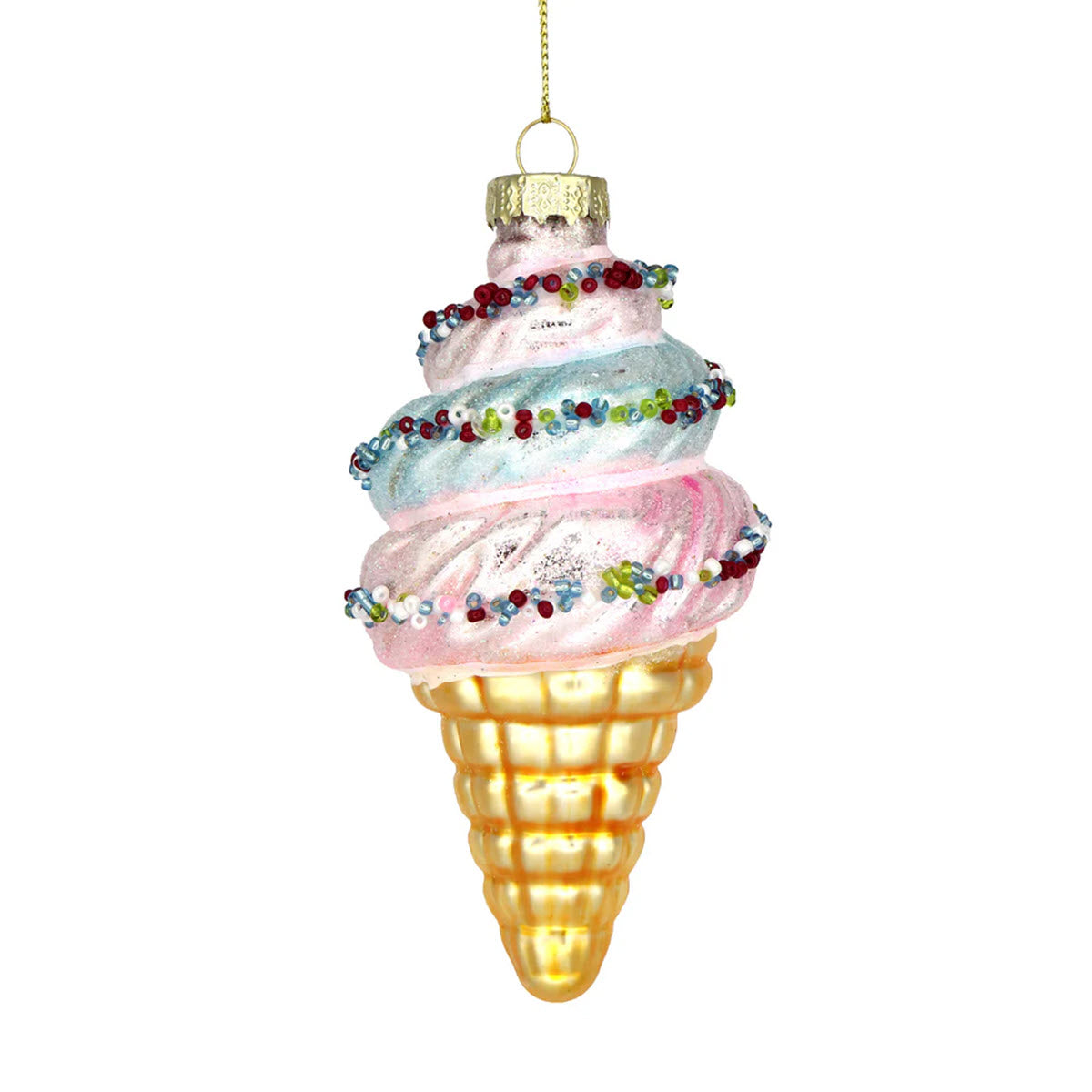 Ice Cream Cone Ornament