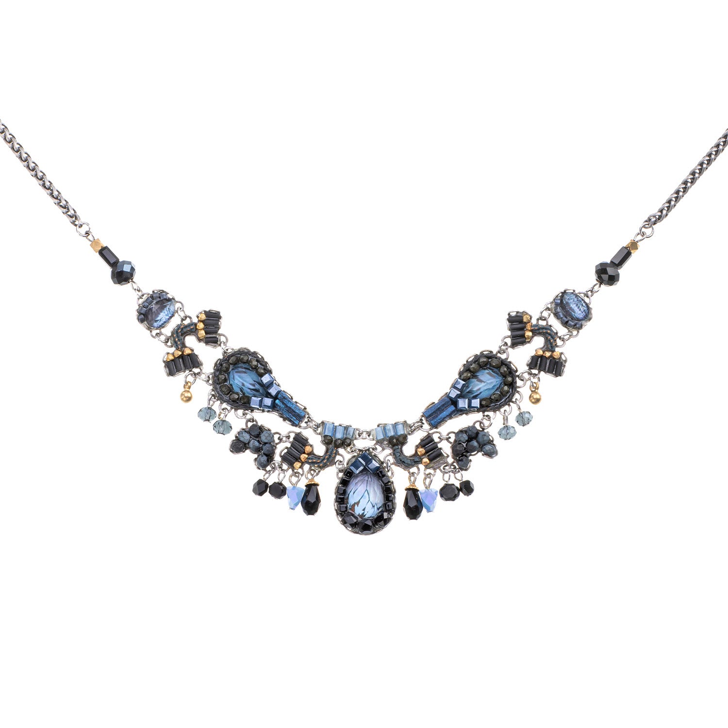 Indigo Summits Silverwave Necklace
