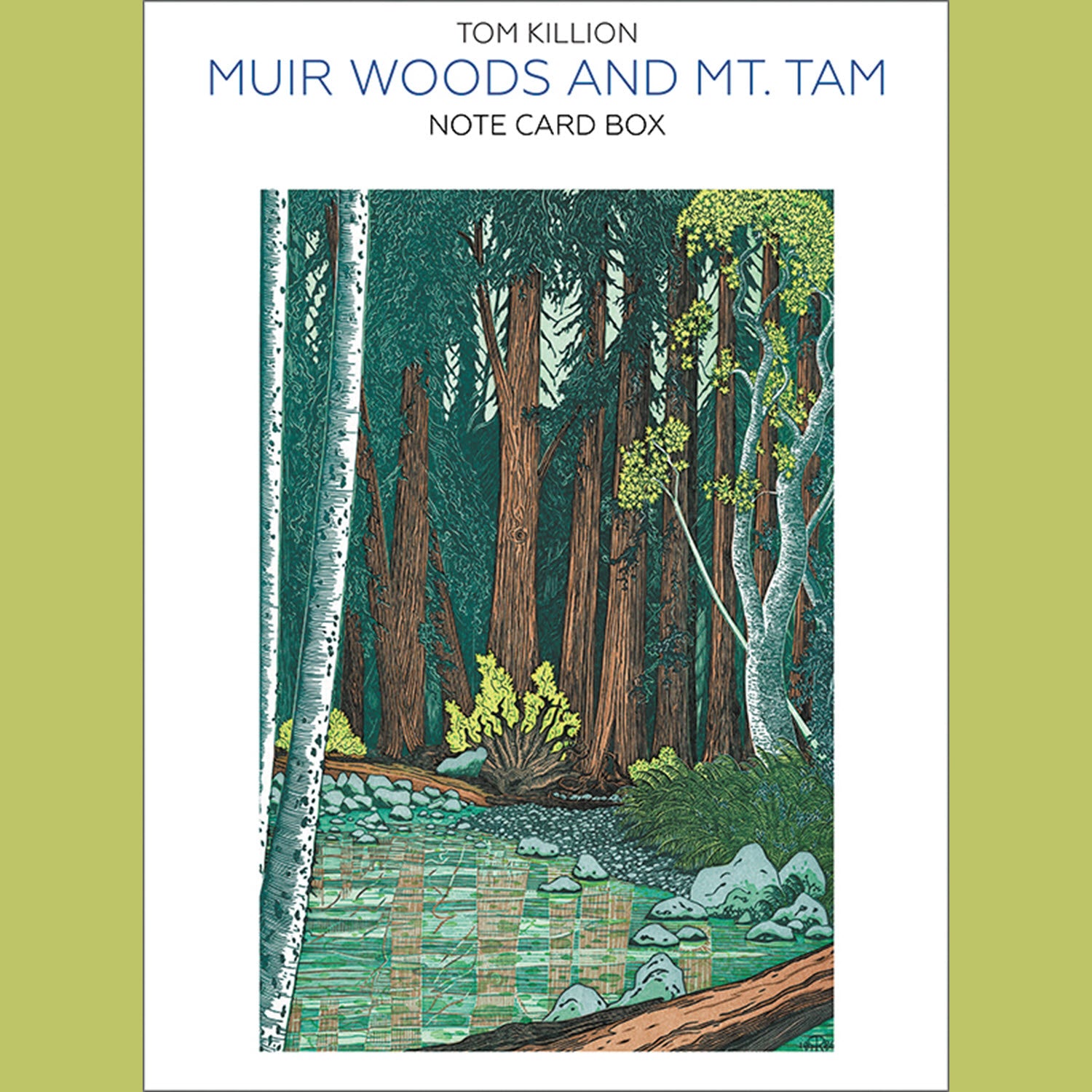 Muir Woods and Mt Tam Notecards