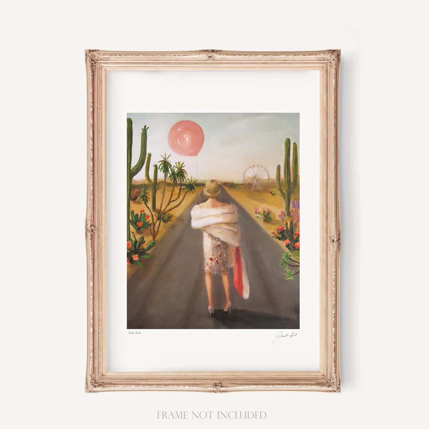 Lady Luck Art Print