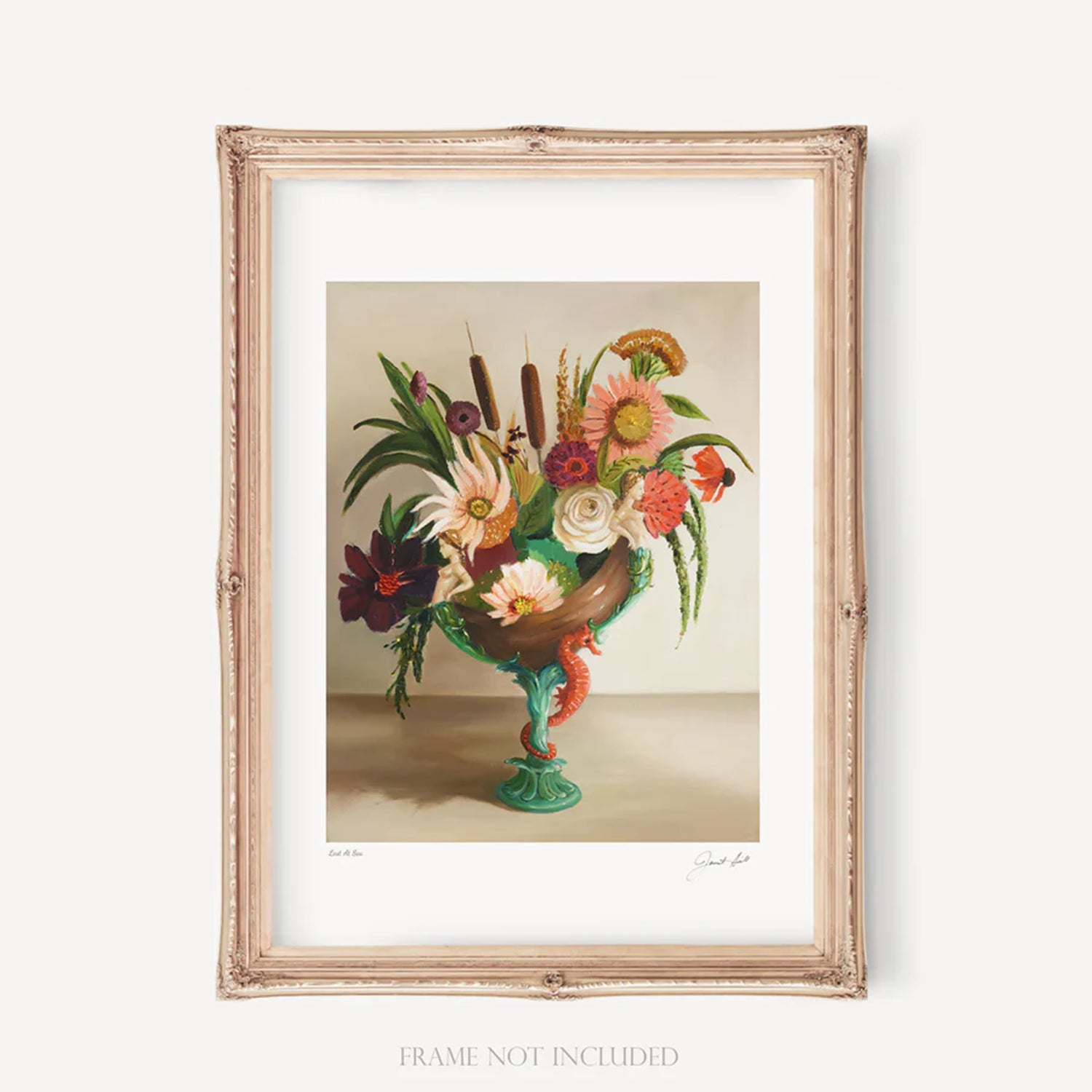 Lost At Sea Art Print