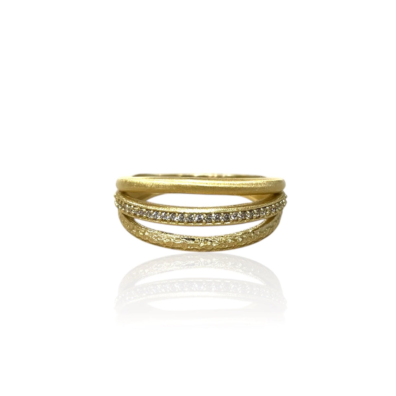Lumiere Gold Band Ring