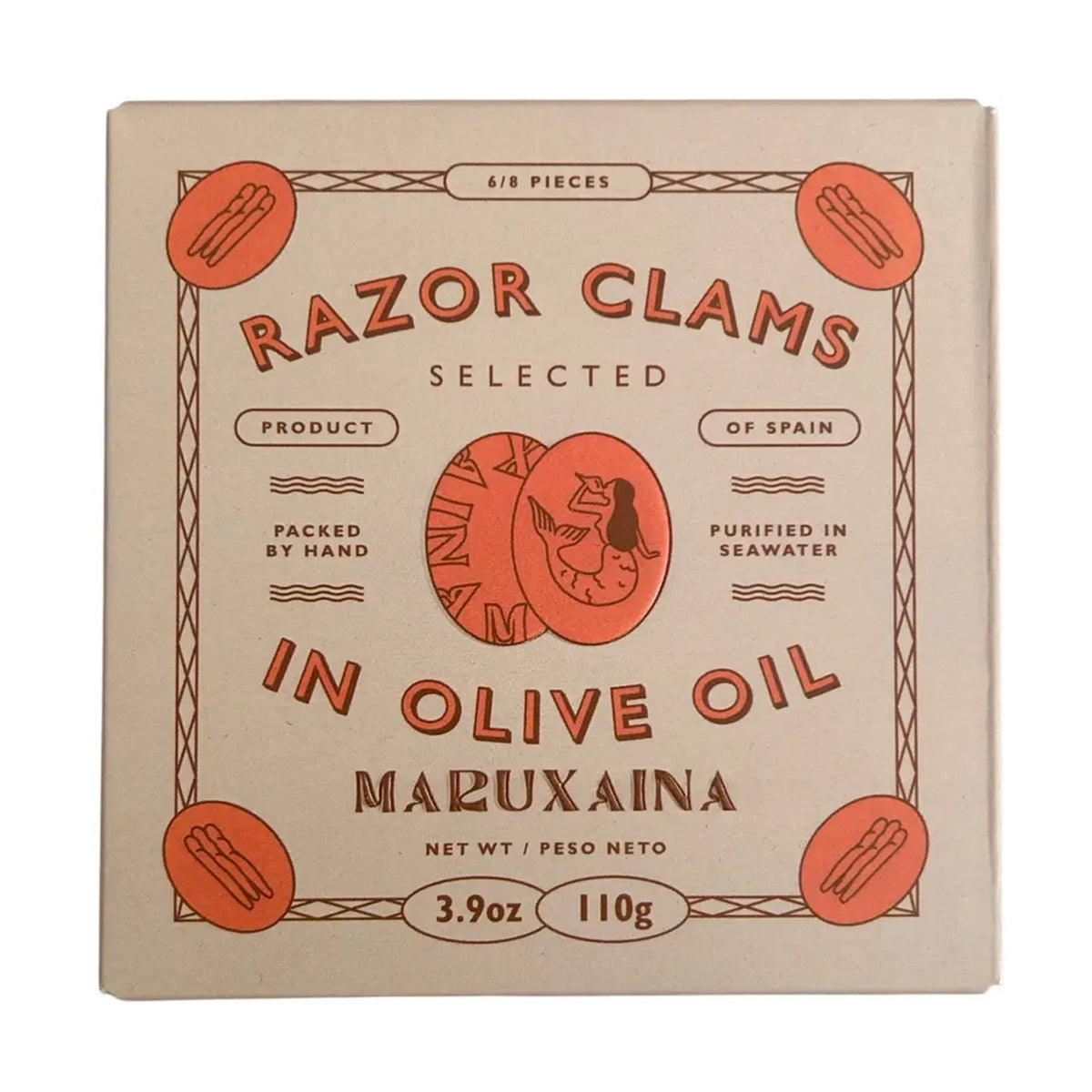 Razor Clams in Olive Oil