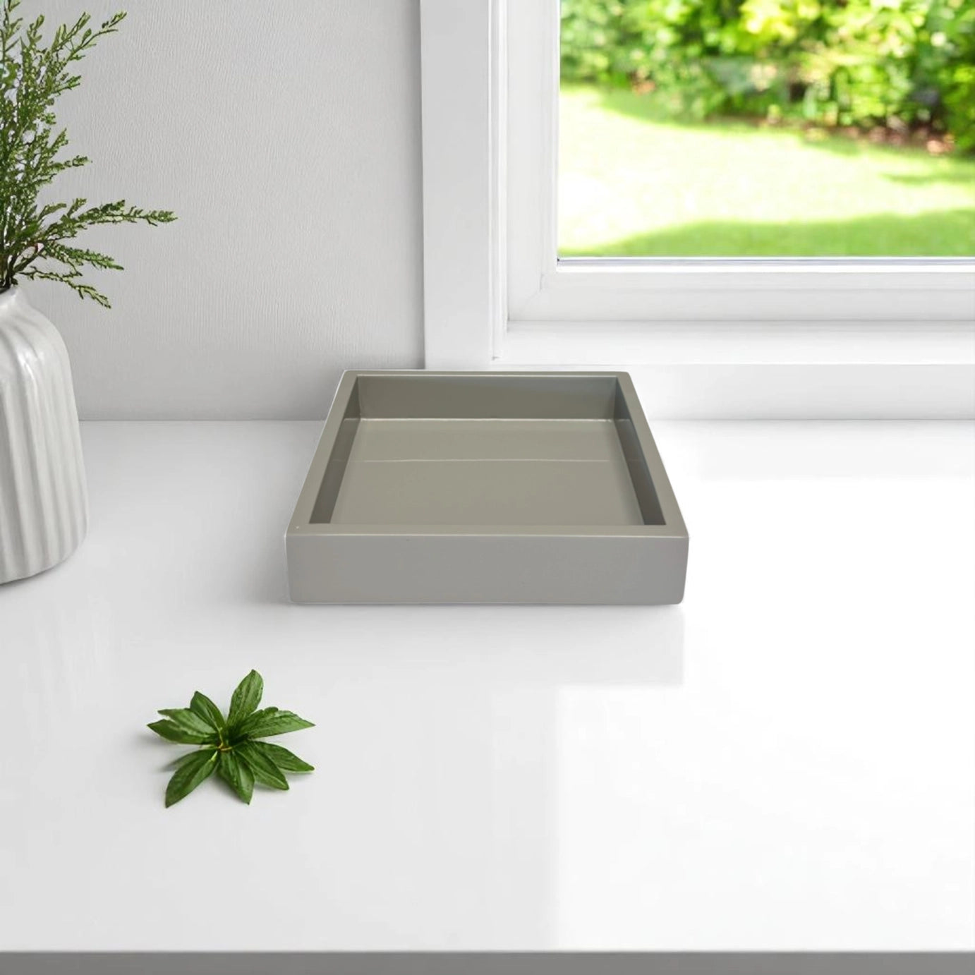 Square Mini Lacquered Tray