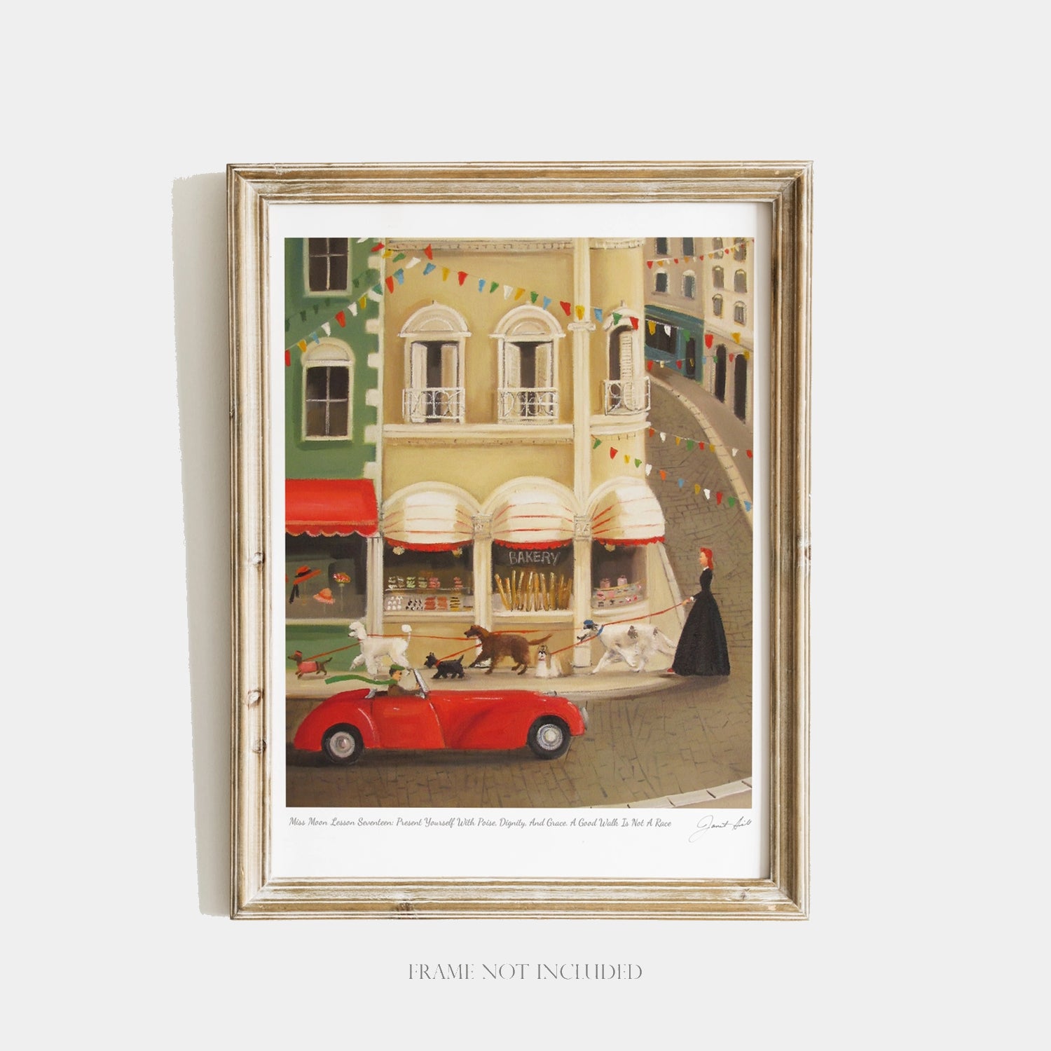 Miss Moon Lesson Seventeen Art Print