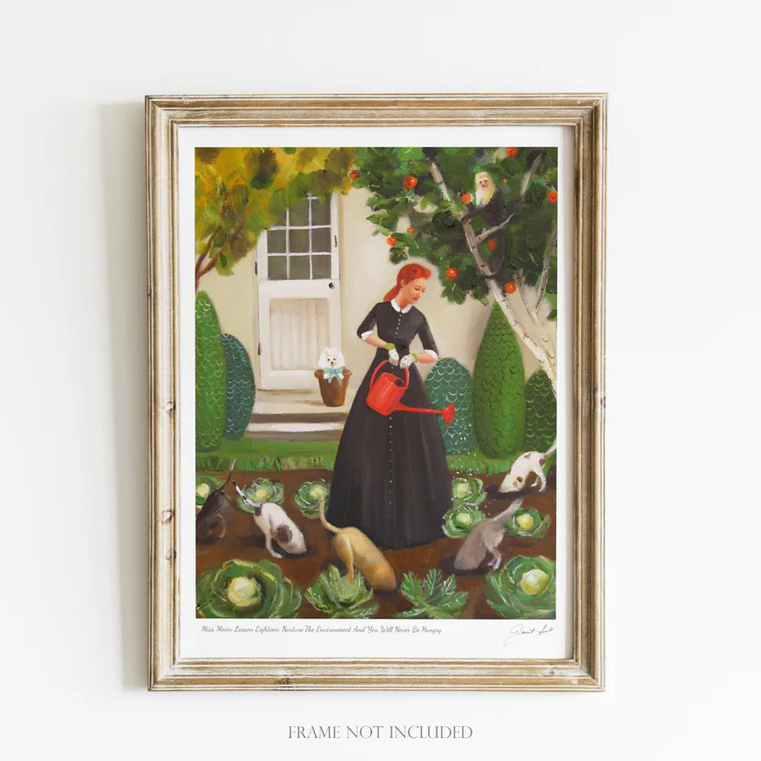 Miss Moon Lesson Eighteen Art Print