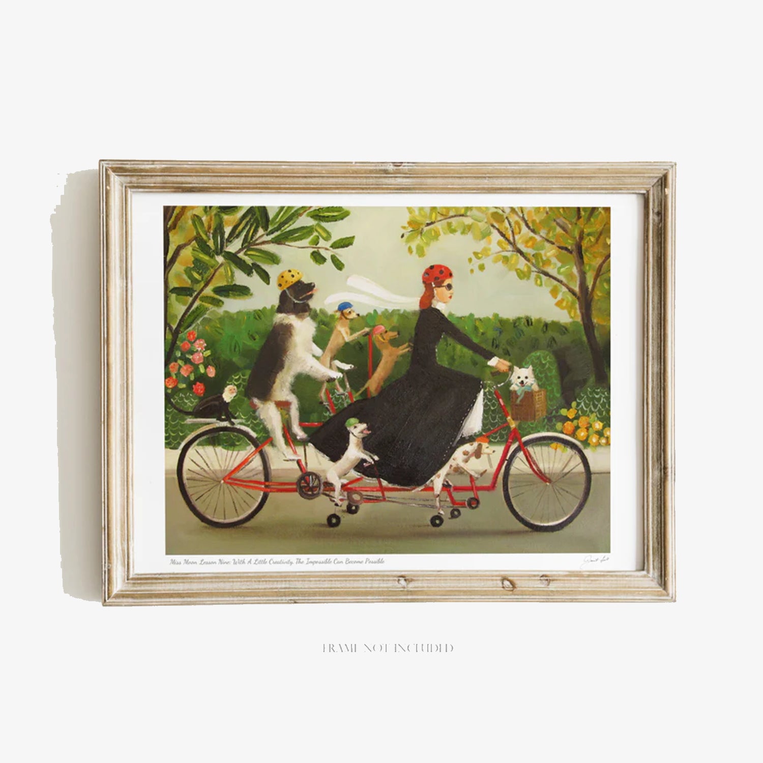 Miss Moon Lesson Nine Art Print