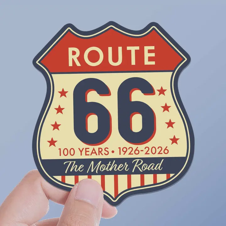 Mother Road Route 66 Sticker
