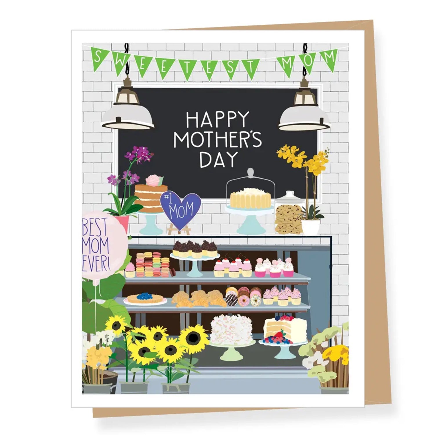 Happy Mothers Day Bakery Card