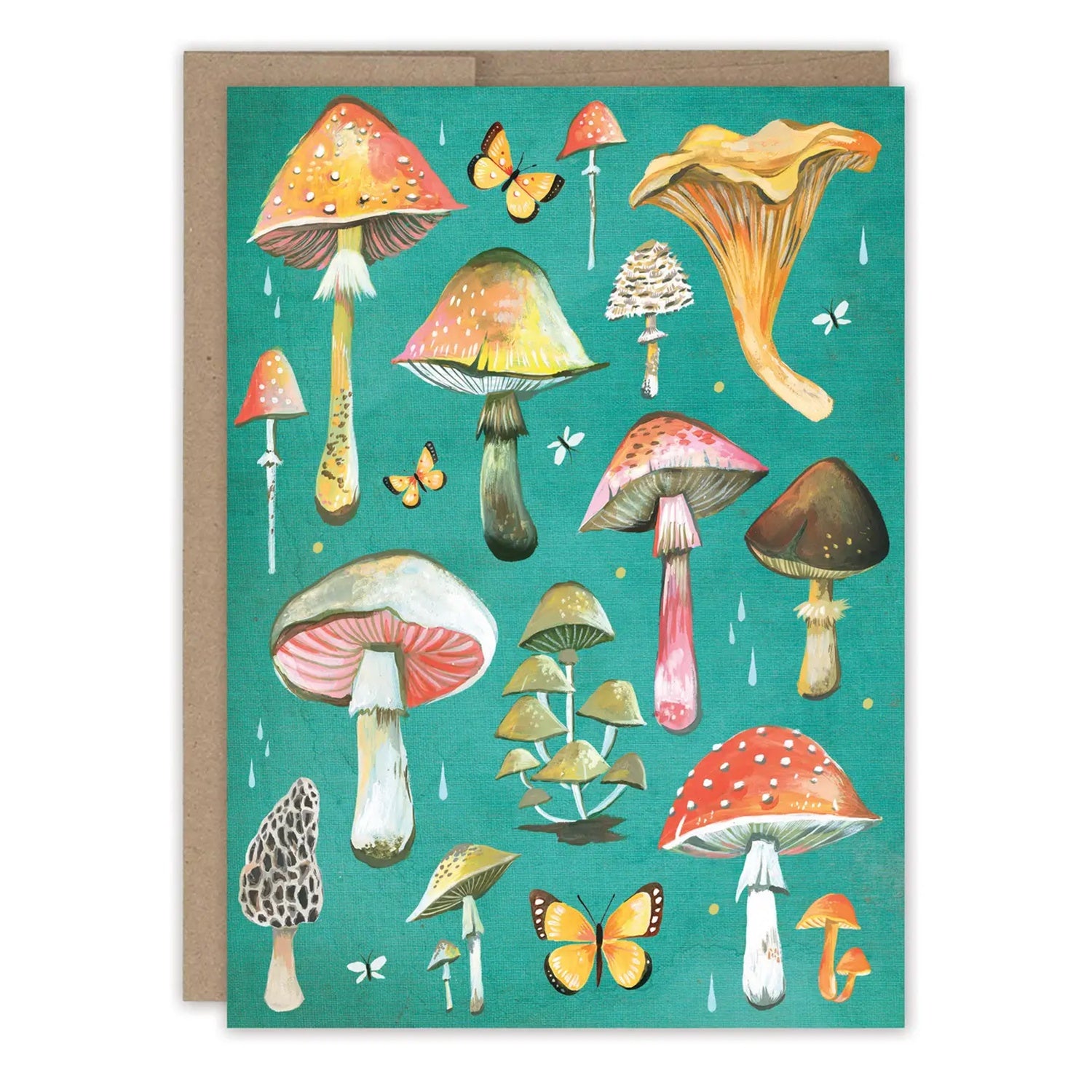 Mushroom Blank Card