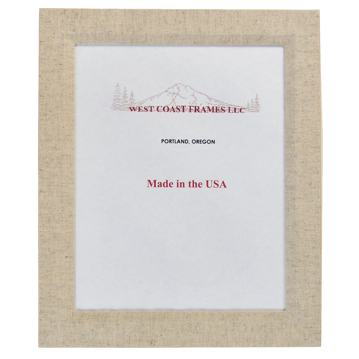 Natural Linen Picture Frame