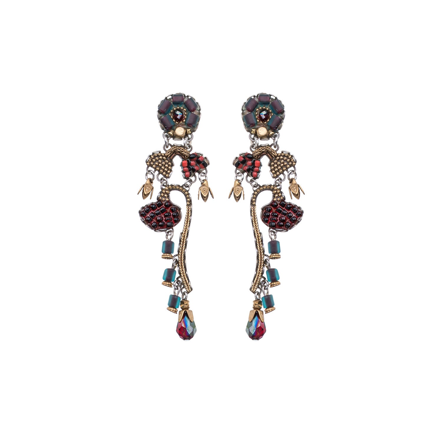 Noble Wine Merlot Earrings