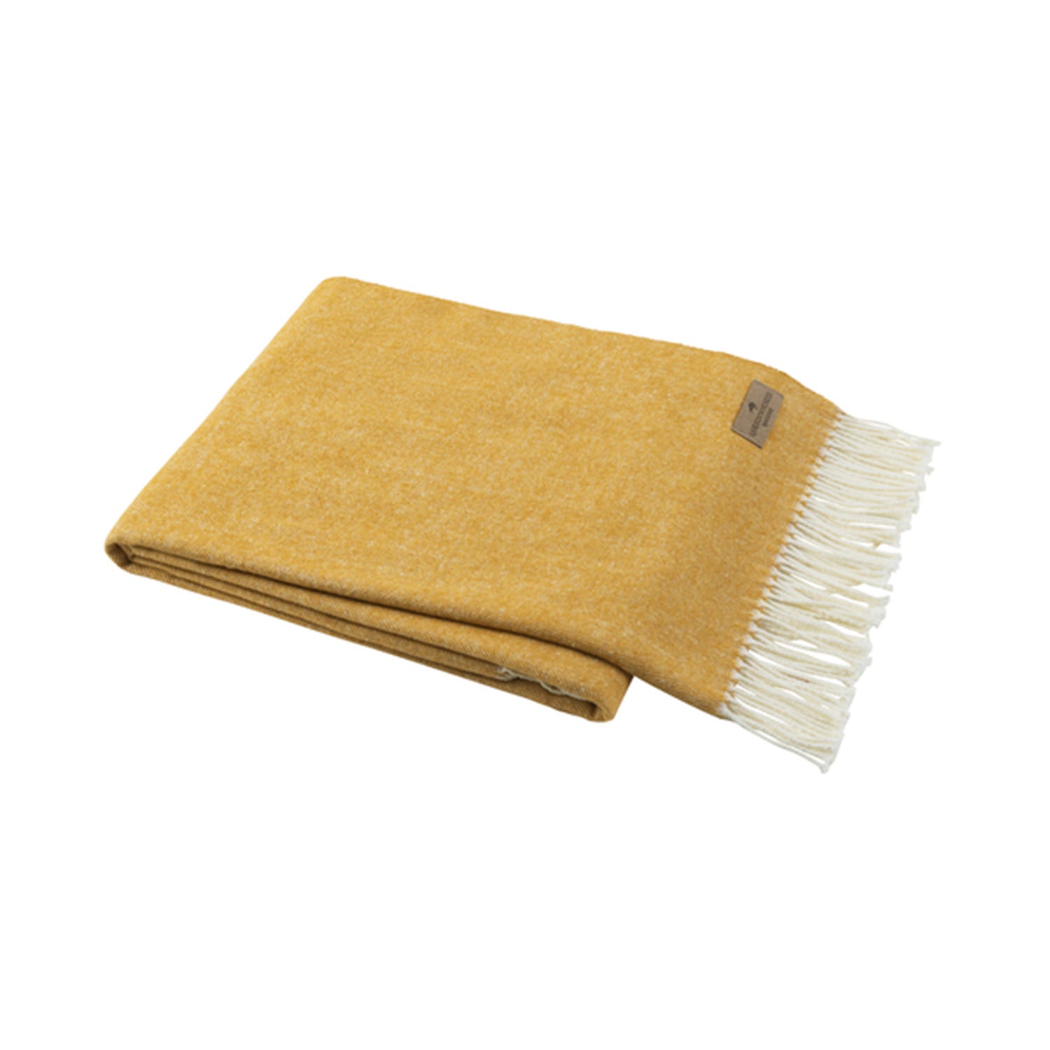 Herringbone Ochre Throw