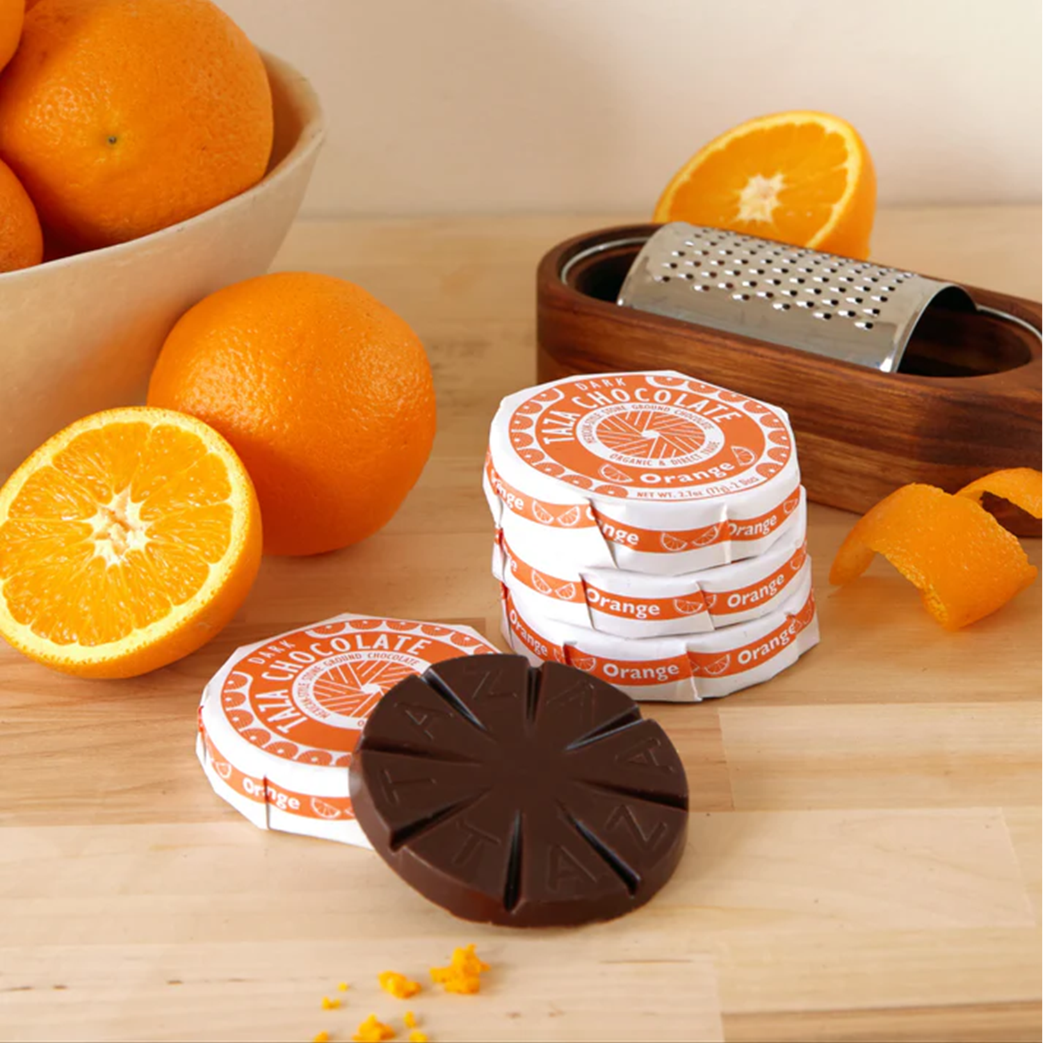 Orange Chocolate Disc