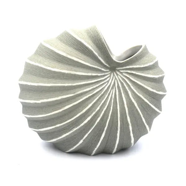 Palm Grey F Vase