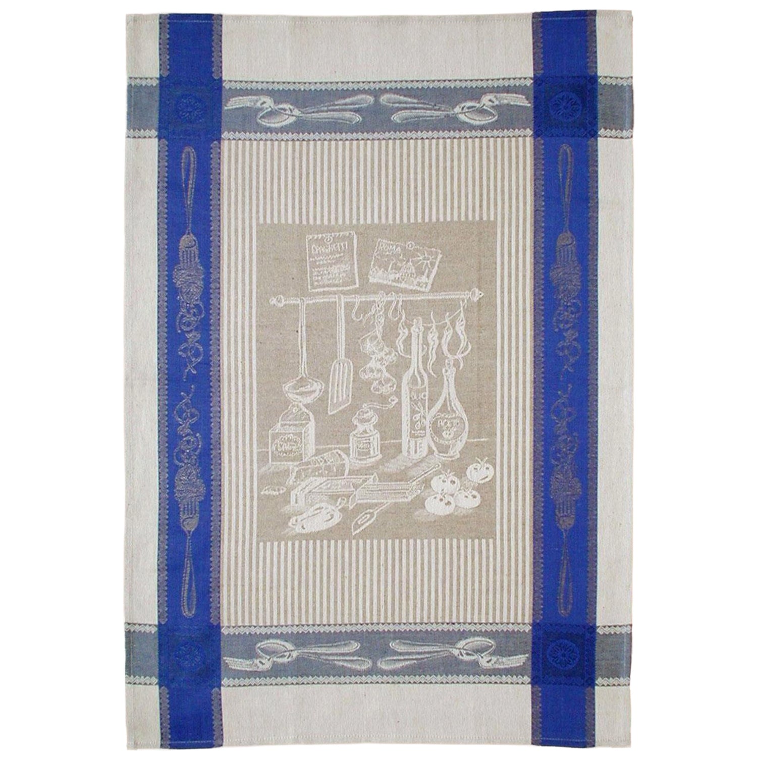 Pasta Linen and Cotton Tea Towel