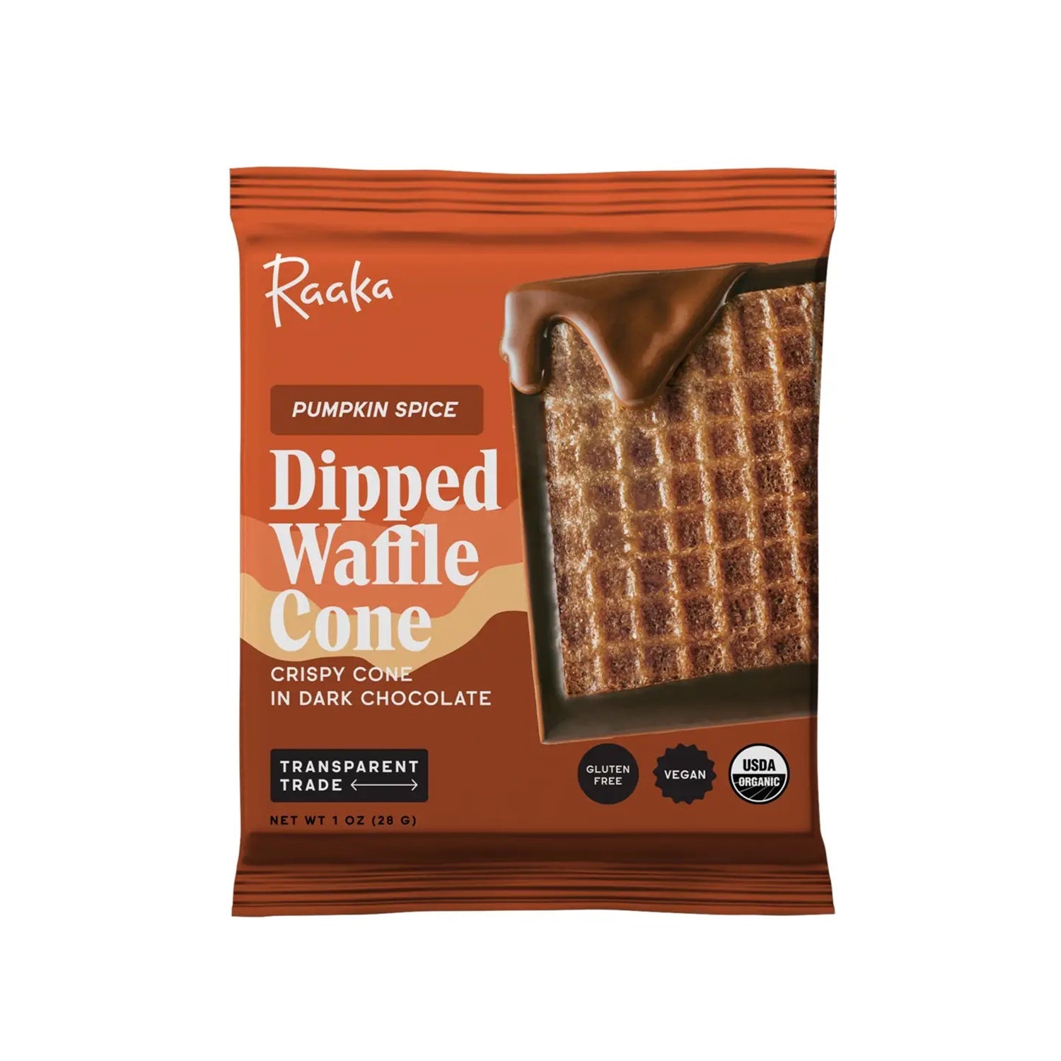 Pumpkin Spice Chocolate Waffle