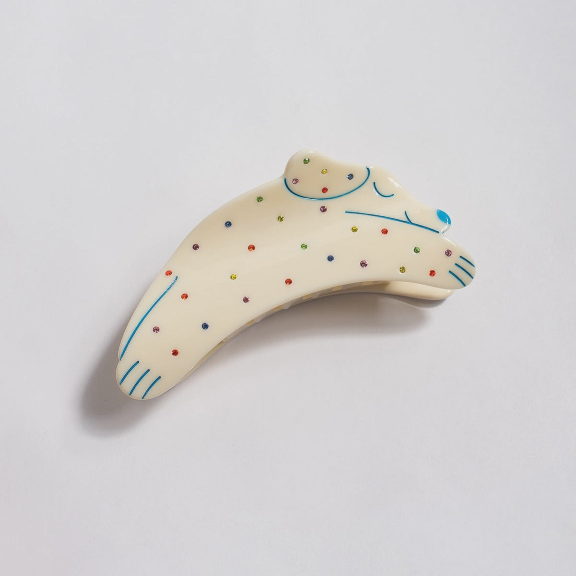 Puppy Dog Rainbow Hair Claw