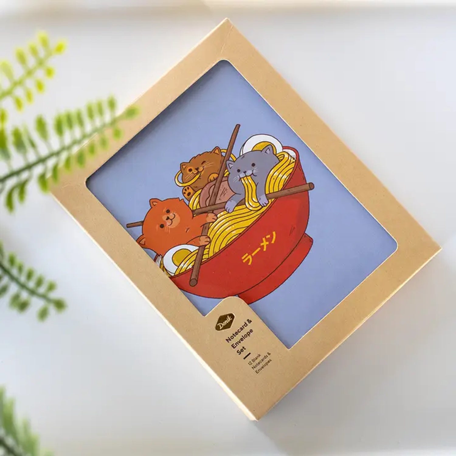 Ramen & Cats Notecard Set