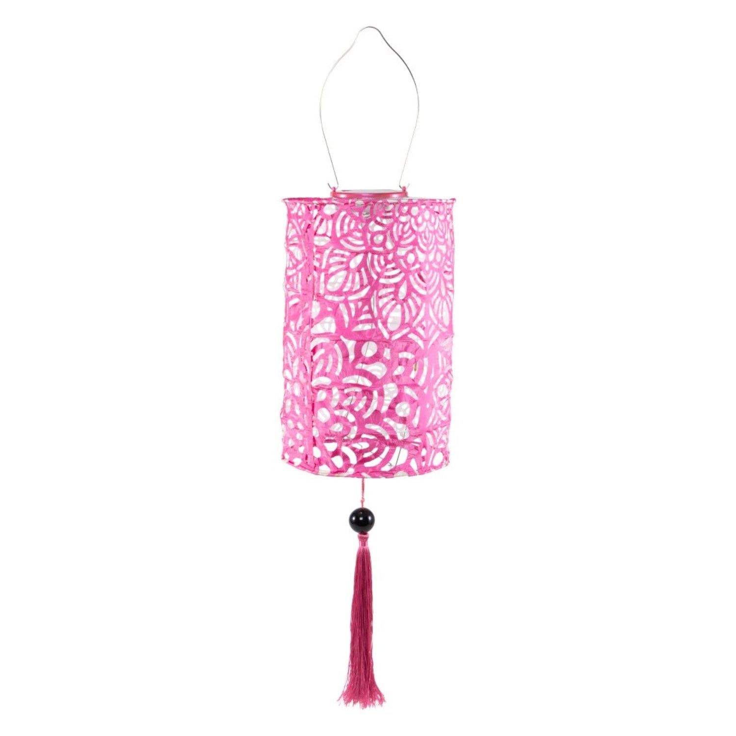 Stella Tassel Raspberry Lantern