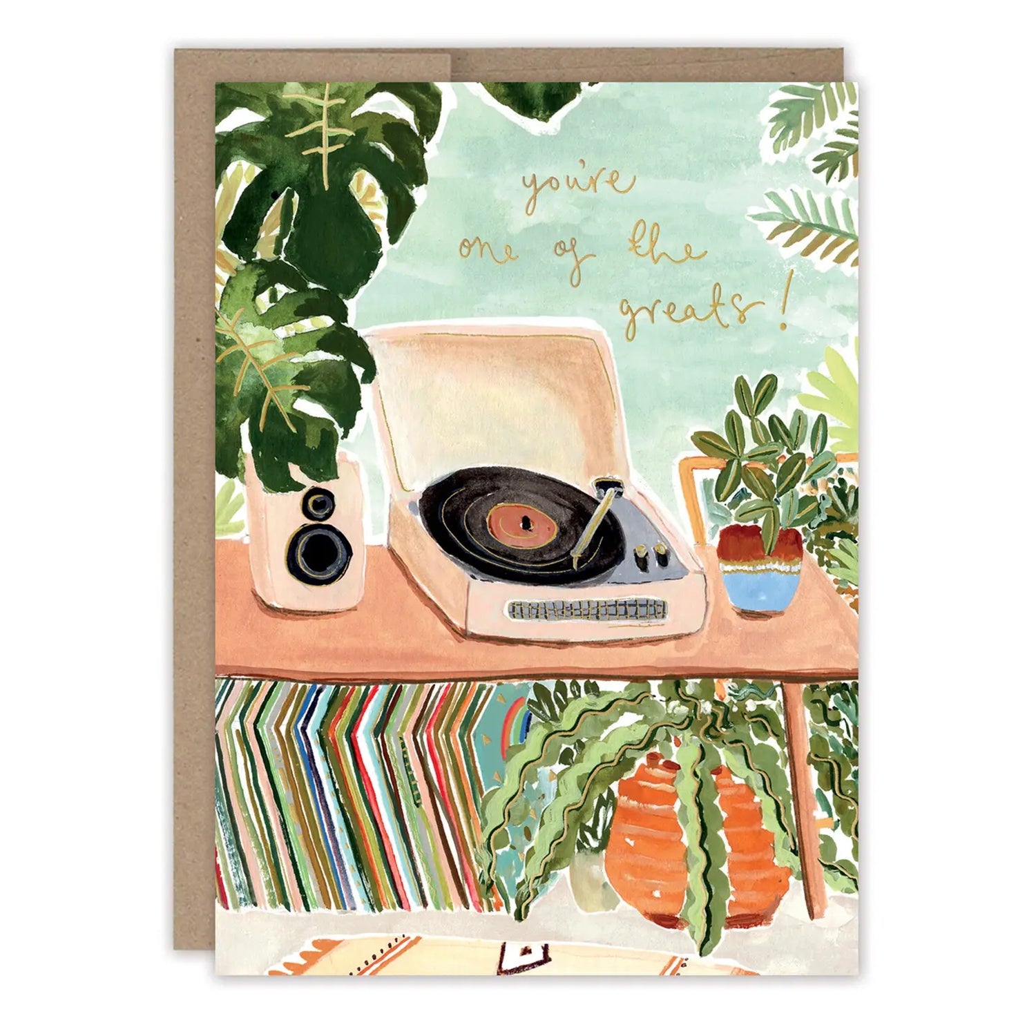 One of the Greats Birthday Card