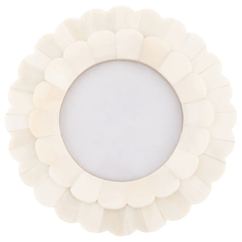 Round Floral Frame