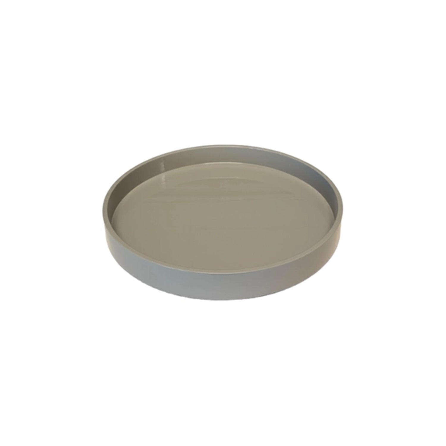 Round 12-Inch Lacquered Tray