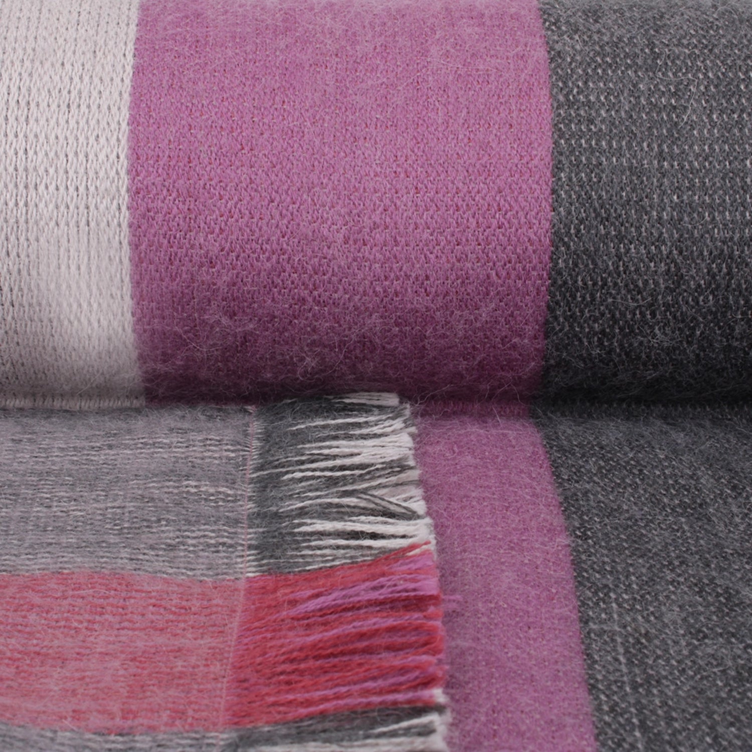 Sangria  Alpaca Throw
