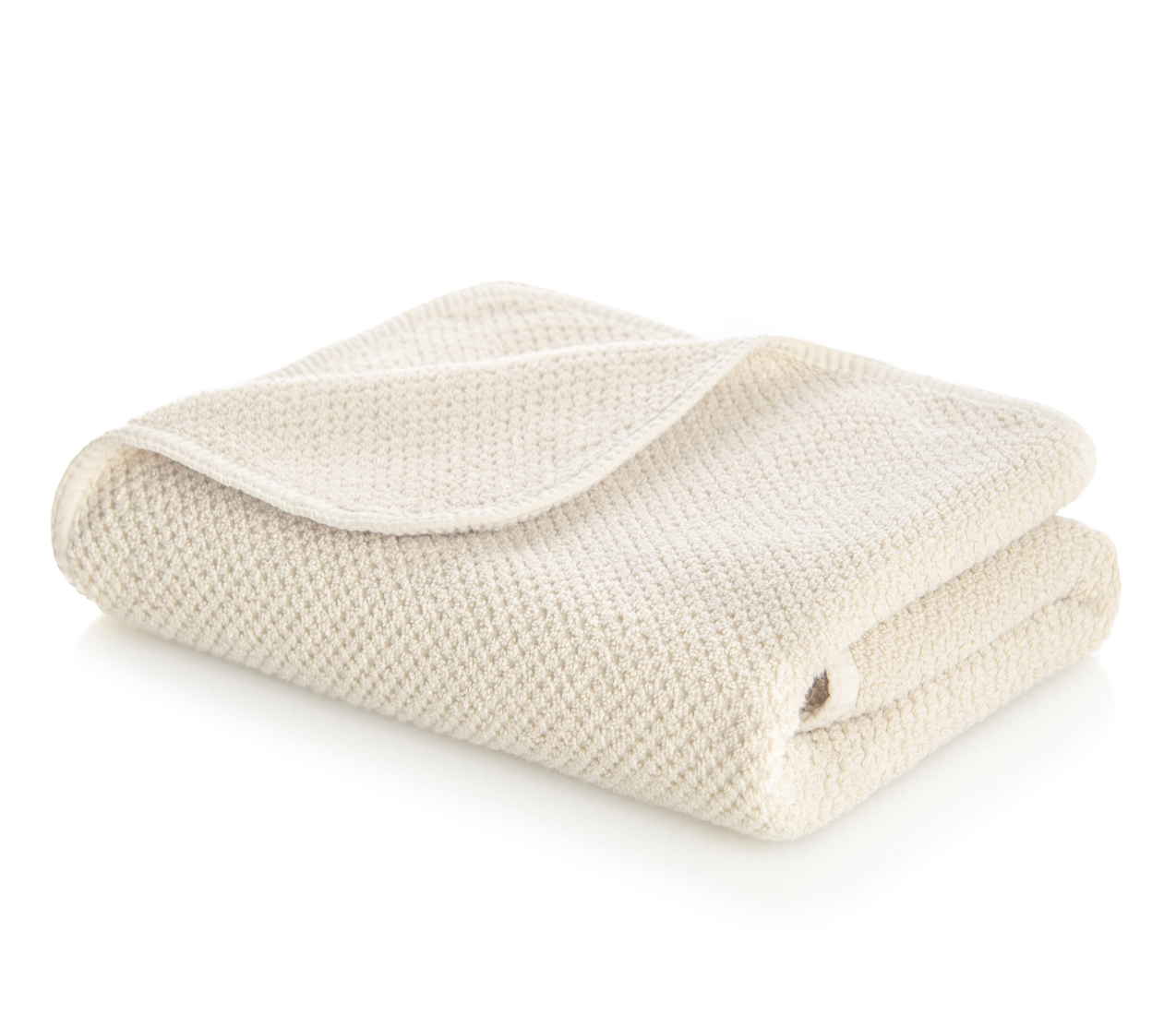 Bee Waffle Linen/Cotton Natural Towel