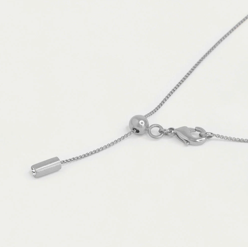 Petit Pave Mini Tube Necklace