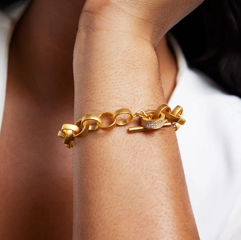 Petit Pave Statement Bracelet