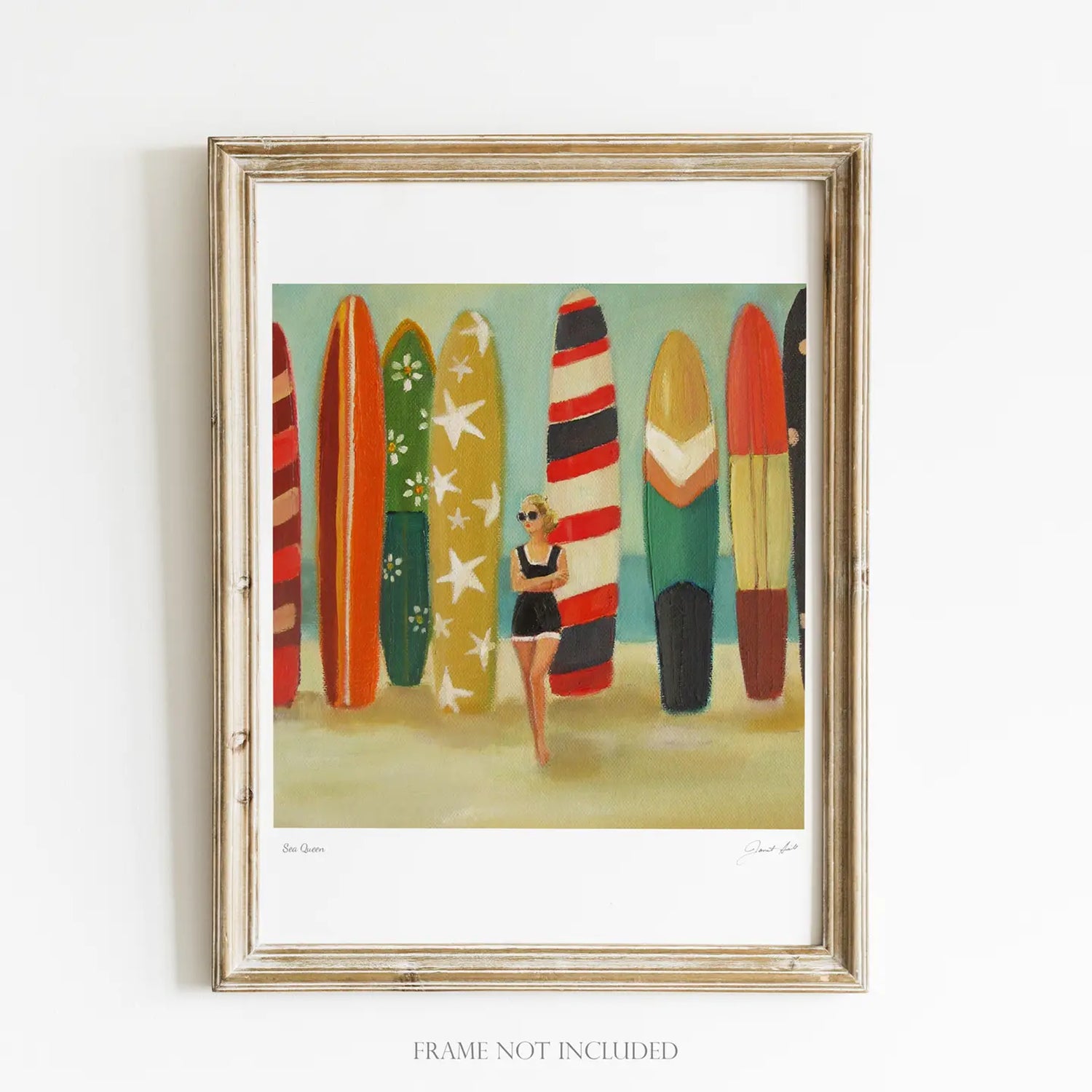 Sea Queen  Art Print