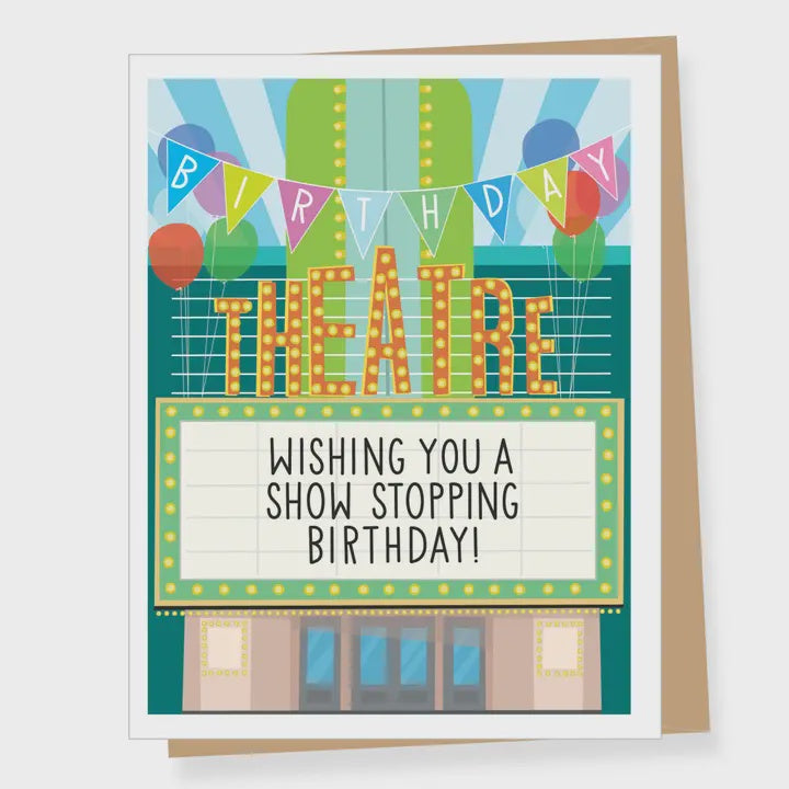 Show Stopping Theatre Card