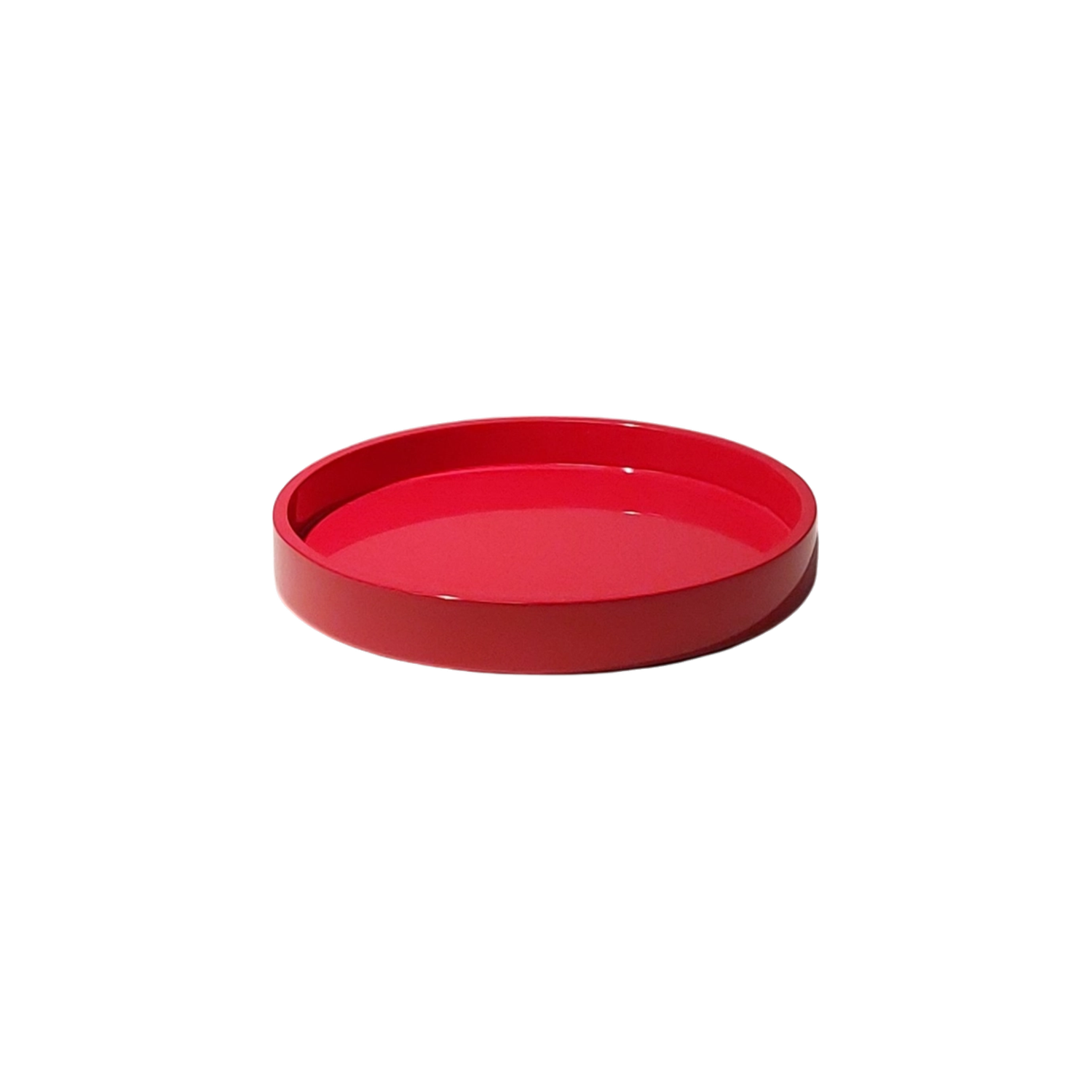 Round 8-Inch Lacquered Tray