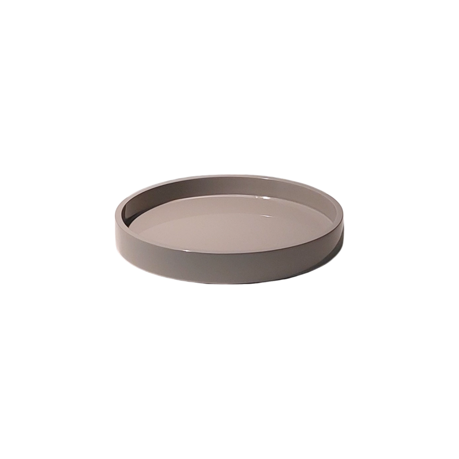 Round 8-Inch Lacquered Tray