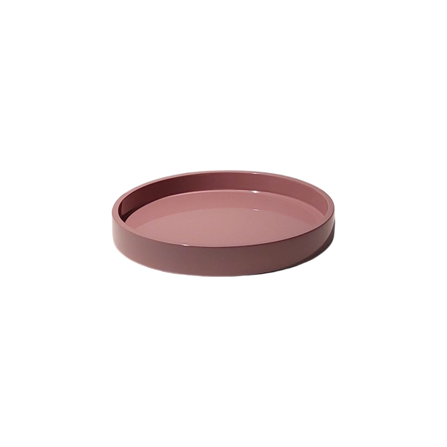 Round 8-Inch Lacquered Tray