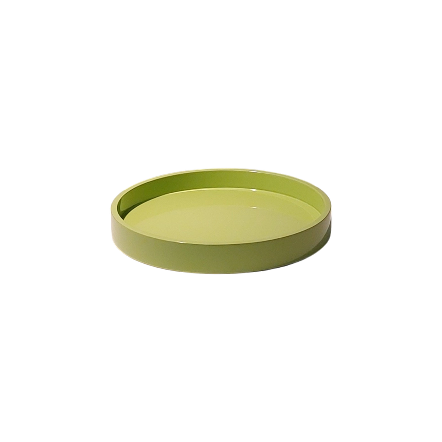 Round 8-Inch Lacquered Tray