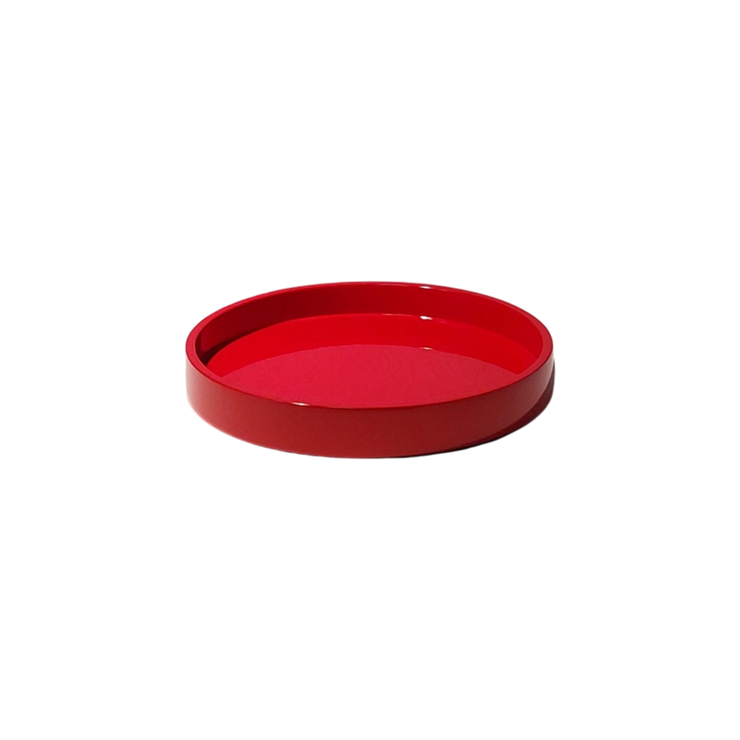Round 8-Inch Lacquered Tray
