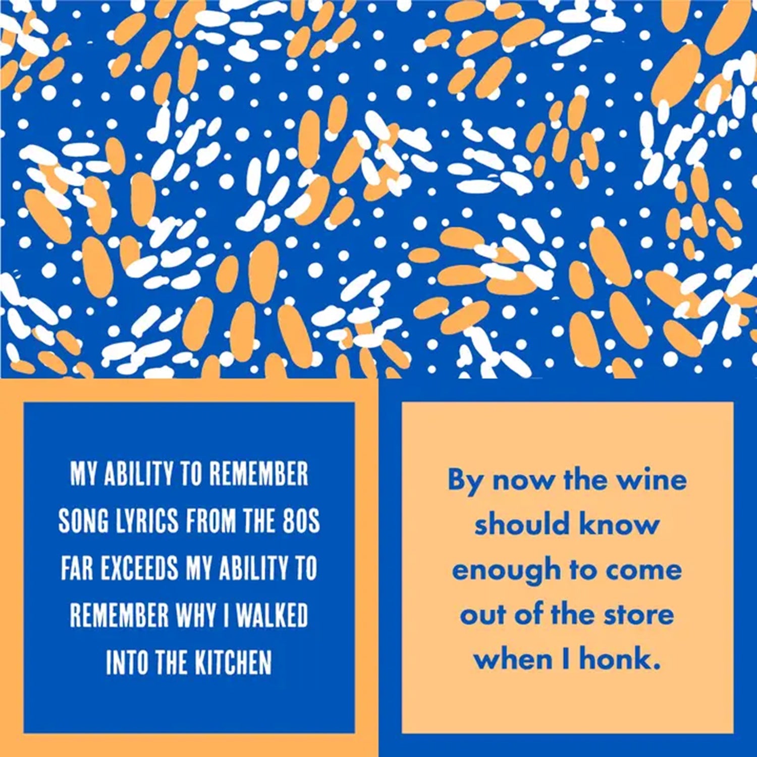 Song Lyrics Cocktail Napkin